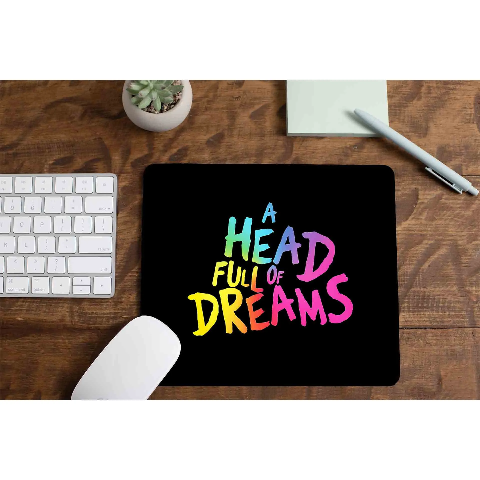 Coldplay Mousepad - A Head Full Of Dreams