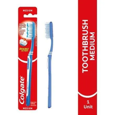 Colgate Double Action Medium Toothbrush - 1 unit