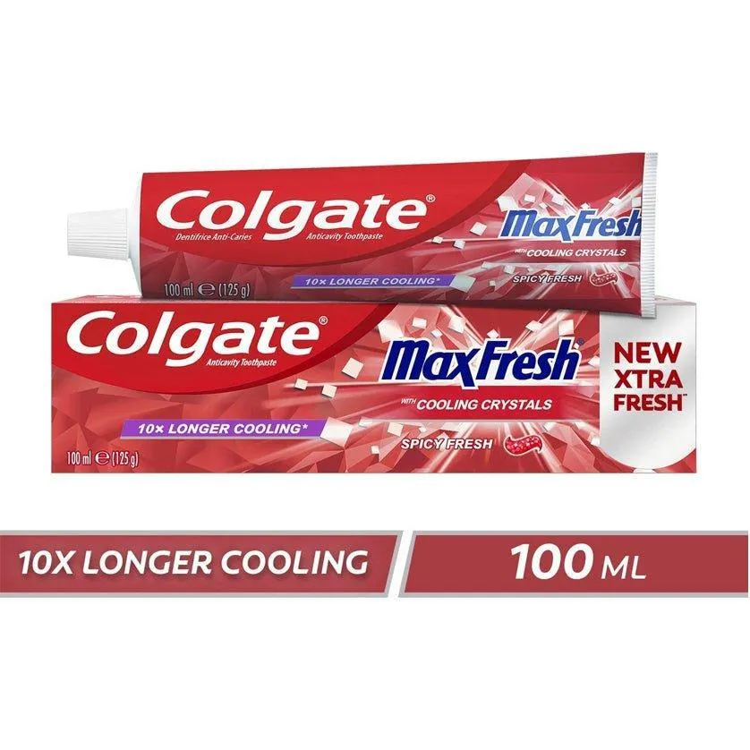 Colgate Max Fresh Spicy Gel Toothpaste Red -100ml