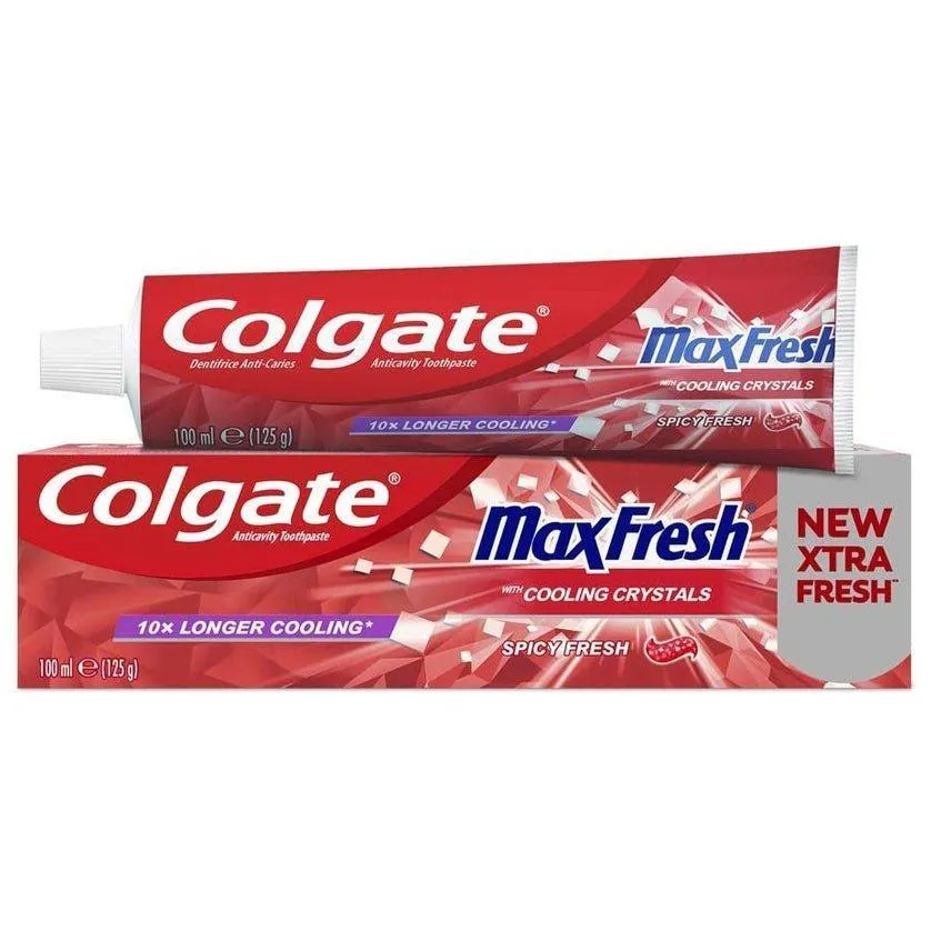 Colgate Max Fresh Spicy Gel Toothpaste Red -100ml