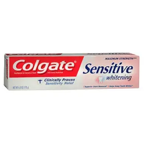 Colgate Sensitive Whitening Maximum Strength Toothpaste Fresh Mint fresh mint 6 oz By Colgate