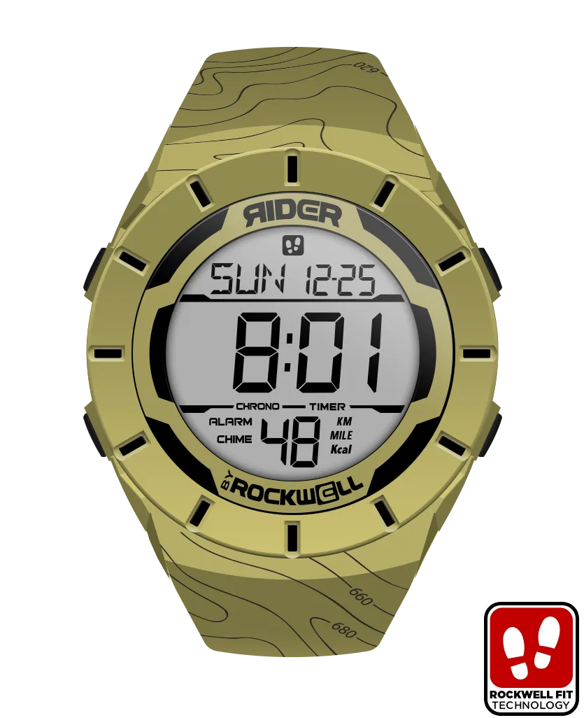 Coliseum Fit™ Elevation Edition (Tan/Black) Watch