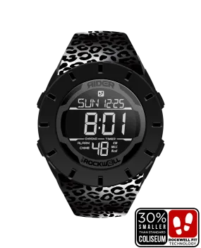 Coliseum Fit™ Forum - Cheetah Edition (Phantom Black) Watch