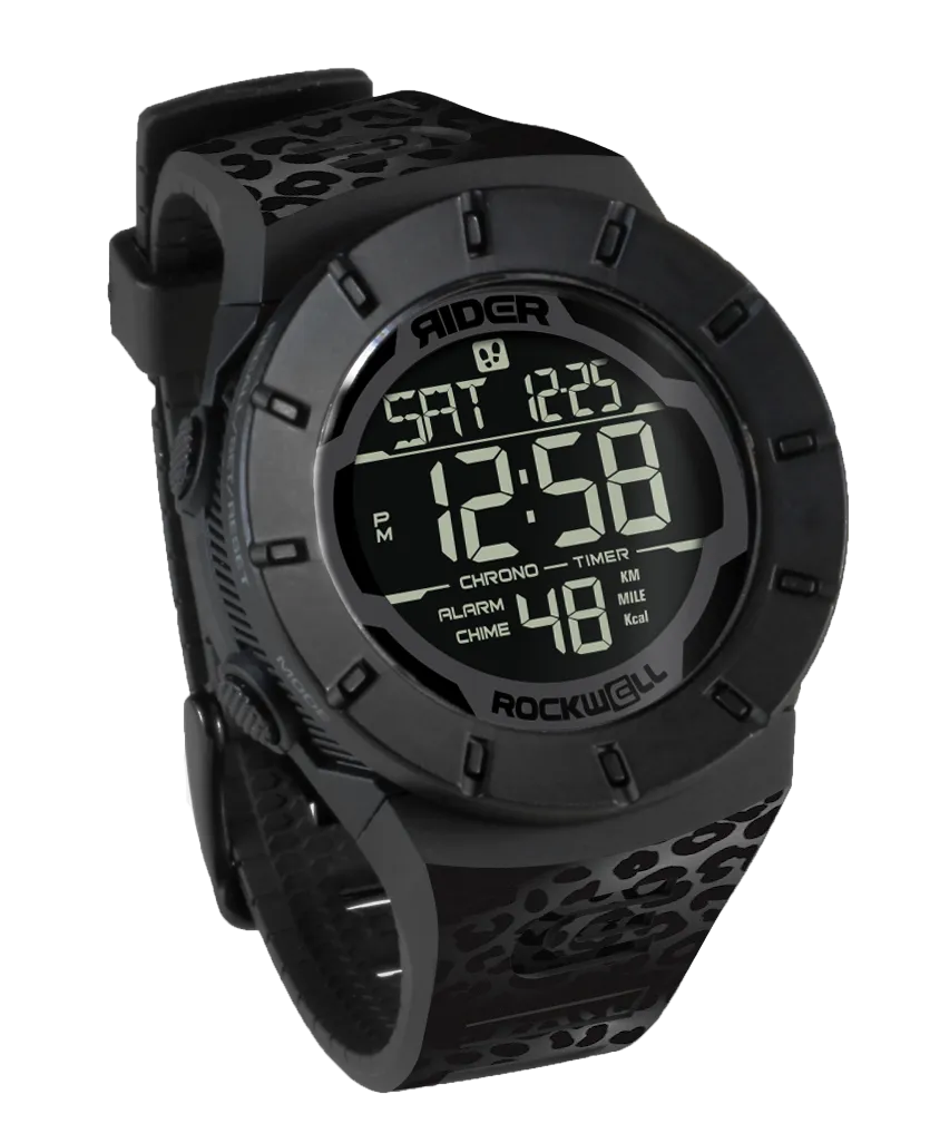 Coliseum Fit™ Forum - Cheetah Edition (Phantom Black) Watch