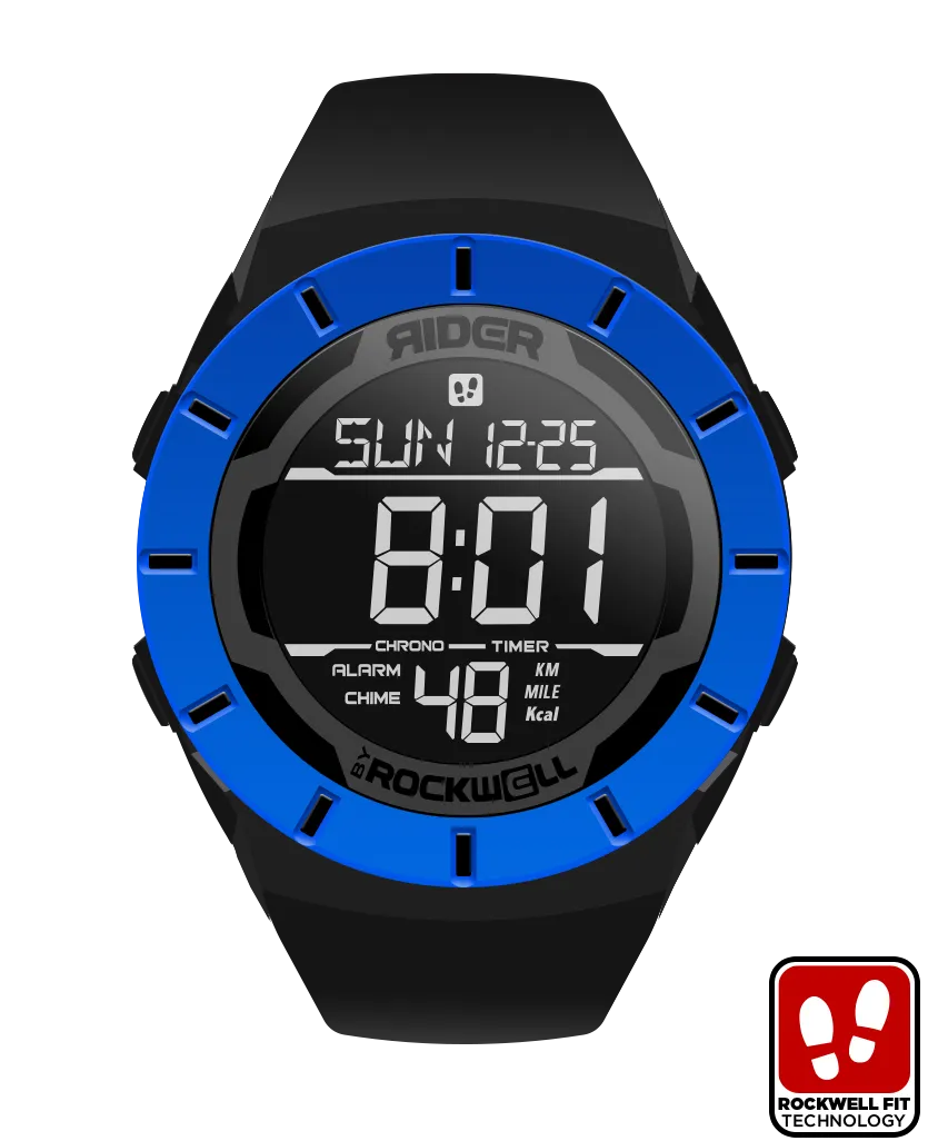 Coliseum Fit™ Halo Edition (Black/Blue) Watch