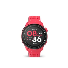 COROS PACE 3 Premium GPS Sport Watch with Silicone Band in Red