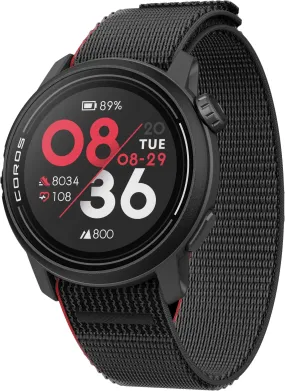 COROS PACE 3 Premium Nylon Strap GPS Watch - Ink