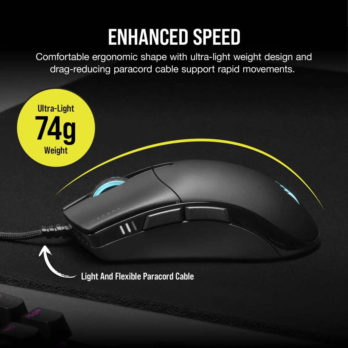 Corsair Sabre RGB Pro Champion Series FPS/MOBA Gaming Mouse