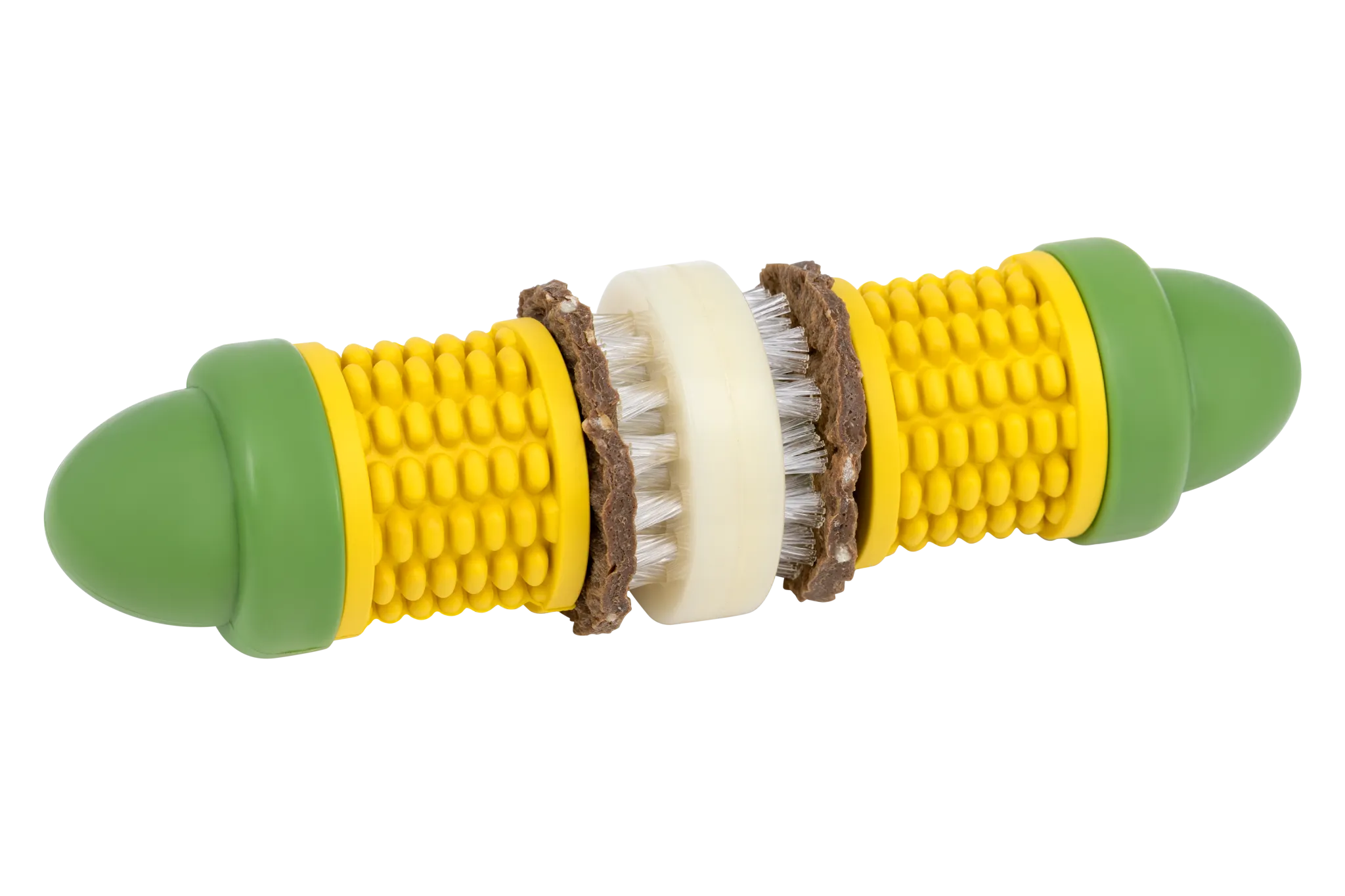 Cravin’ Corncob Treat Ring Dog Toy