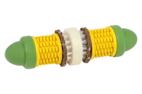 Cravin’ Corncob Treat Ring Dog Toy