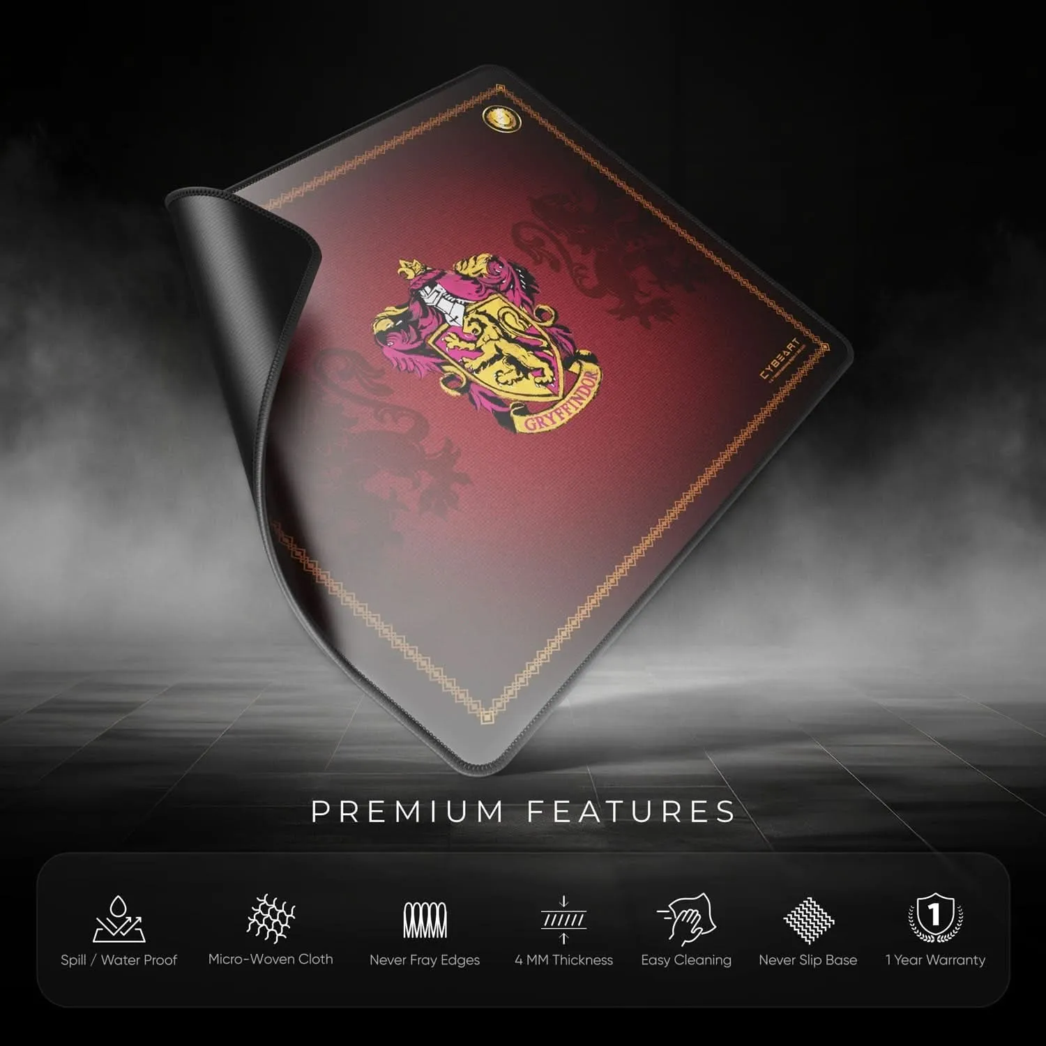 CYBEART GRYFFINDOR CLASSIC GAMING MOUSE PAD RAPID SERIES 450 MM (L)