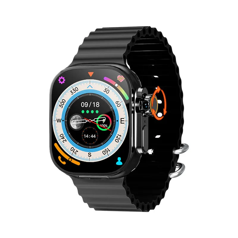 DaTeoy Android Hello Watch - SIM Card 4G Network, WiFi, Retractable camera,2.26" AMOLED Screen, Extensive App Compatibility