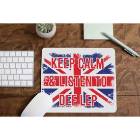 Def Leppard Mousepad - Keep Calm