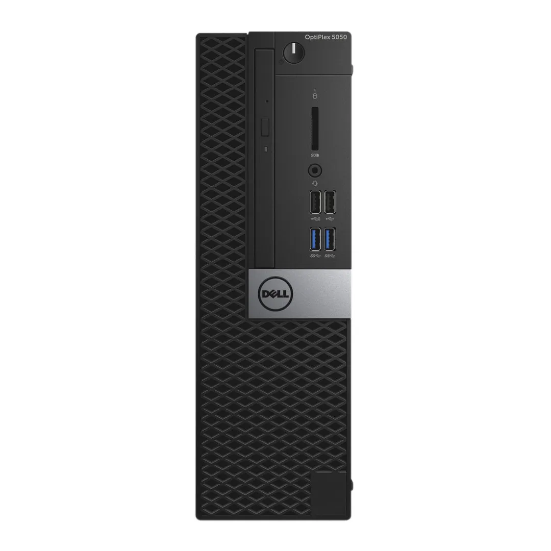 Dell OptiPlex 5050, SFF Desktop, Intel i7-6700, 3.4GHz, 16GB RAM, 512GB SSD, Windows 10 Pro - Grade A Refurbished