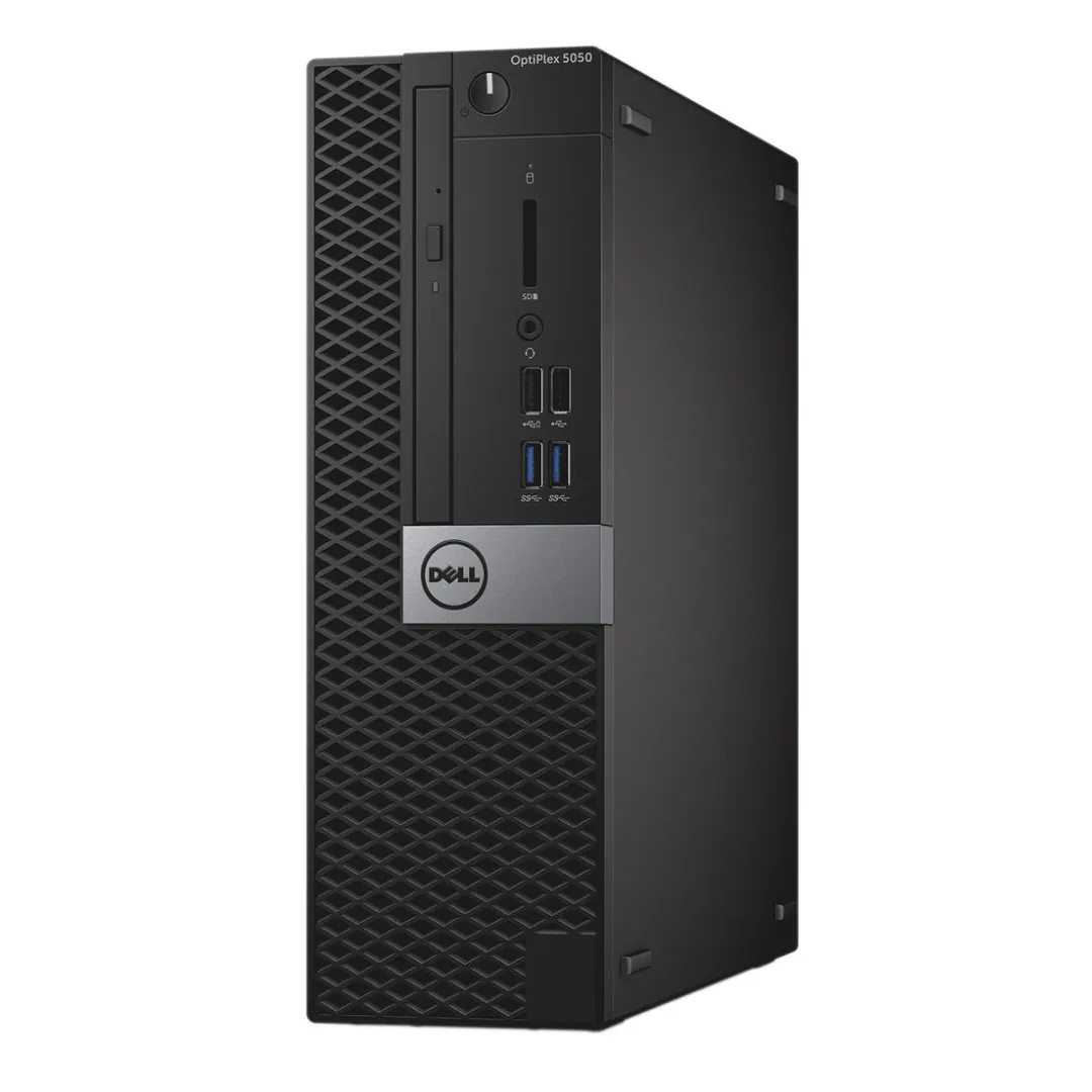 Dell OptiPlex 5050, SFF Desktop, Intel i7-6700, 3.4GHz, 16GB RAM, 512GB SSD, Windows 10 Pro - Grade A Refurbished