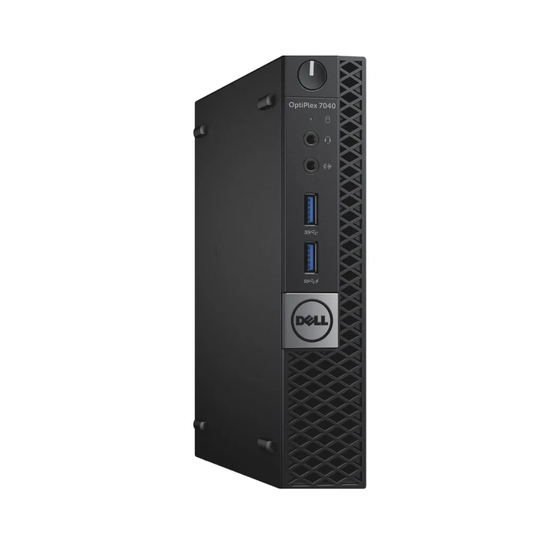 Dell OptiPlex 7040, Micro Desktop, Intel Core i7-6700T, 2.8GHz, 8GB RAM, 256GB SSD, Windows 10 Pro - Grade A Refurbished