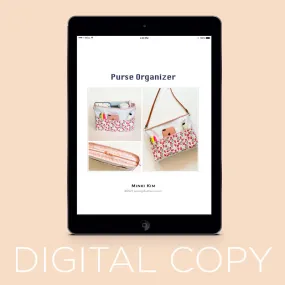 Digital Download - Purse Organizer Pattern