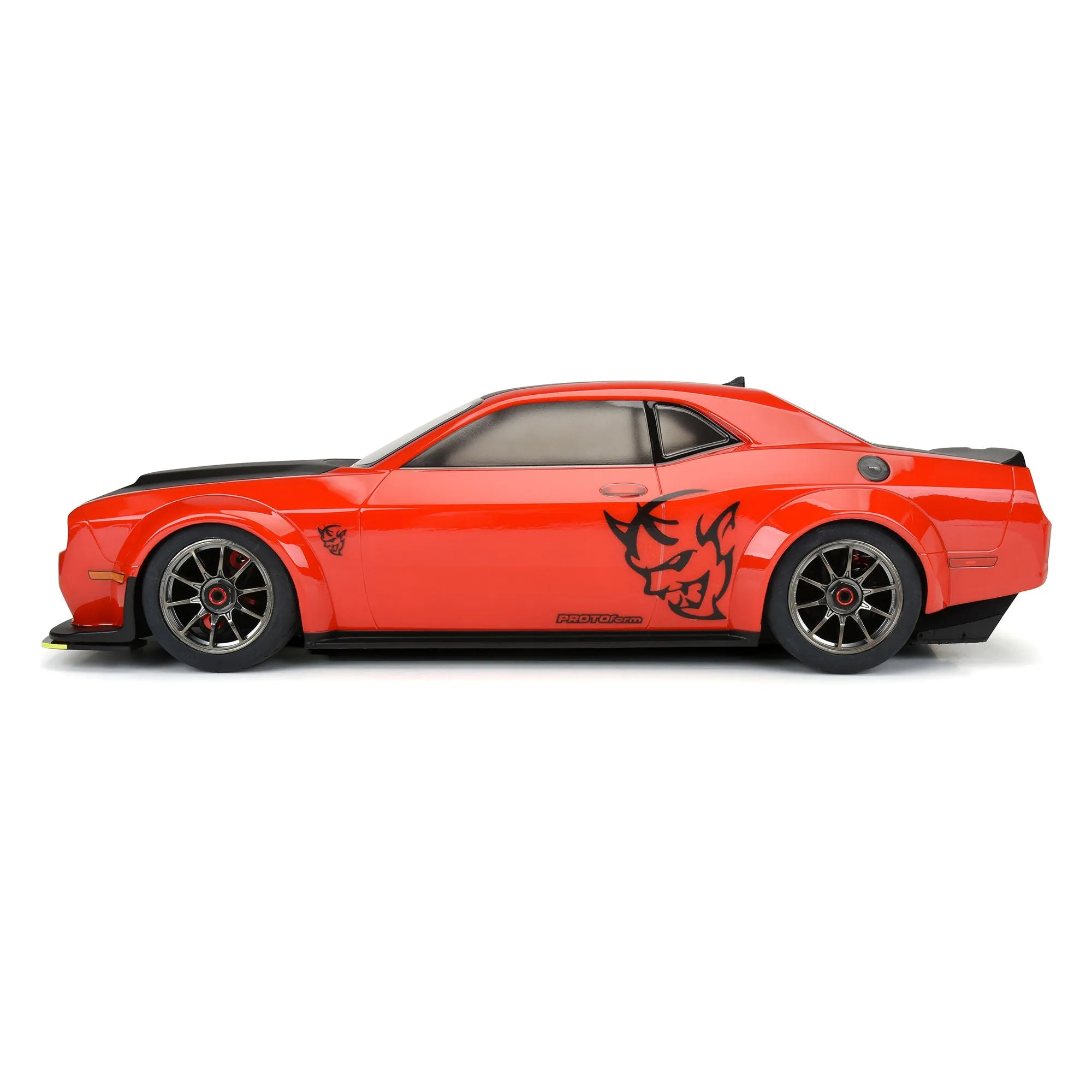 Dodge Challenger SRT Demon Clear Body for ARRMA Infraction