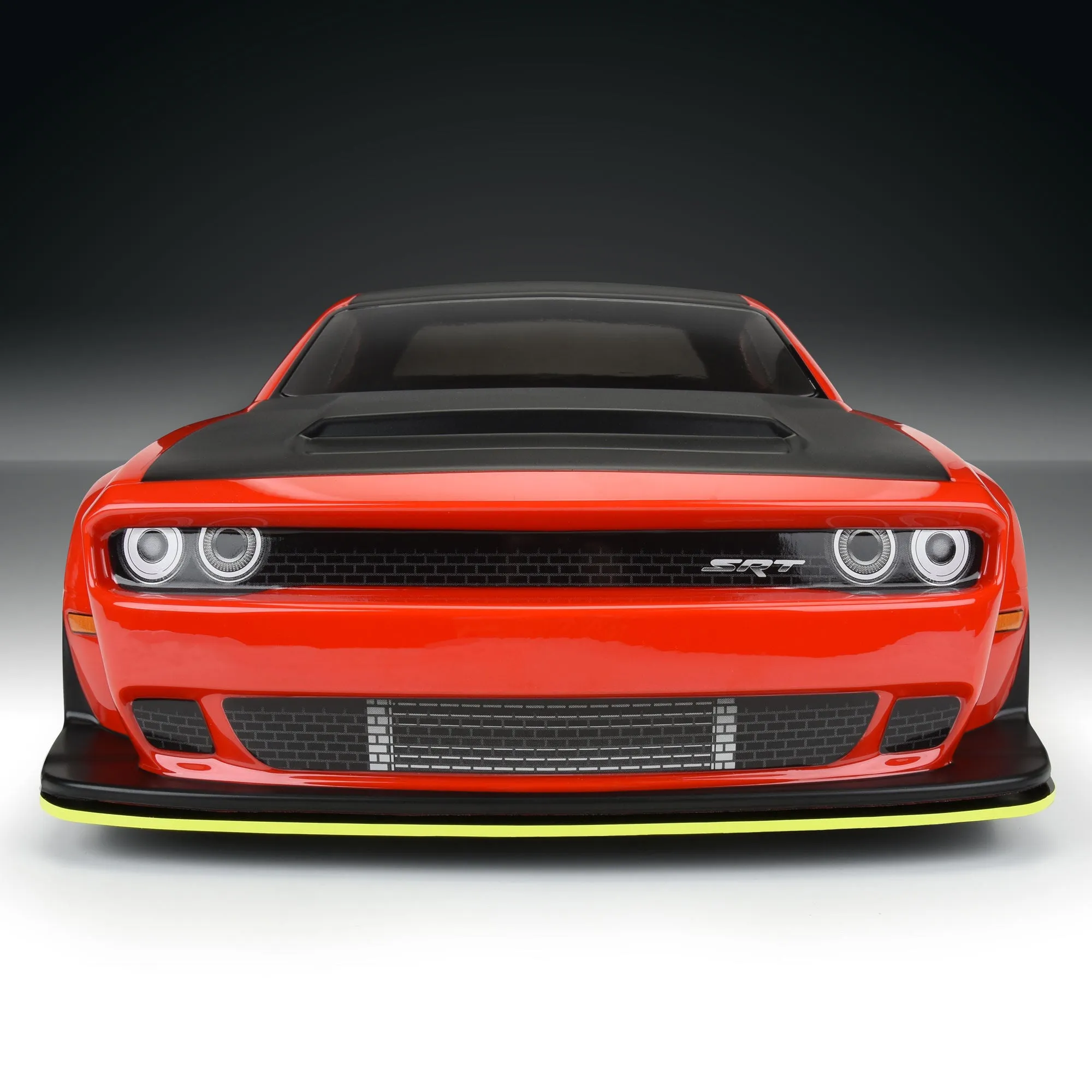 Dodge Challenger SRT Demon Clear Body for ARRMA Infraction