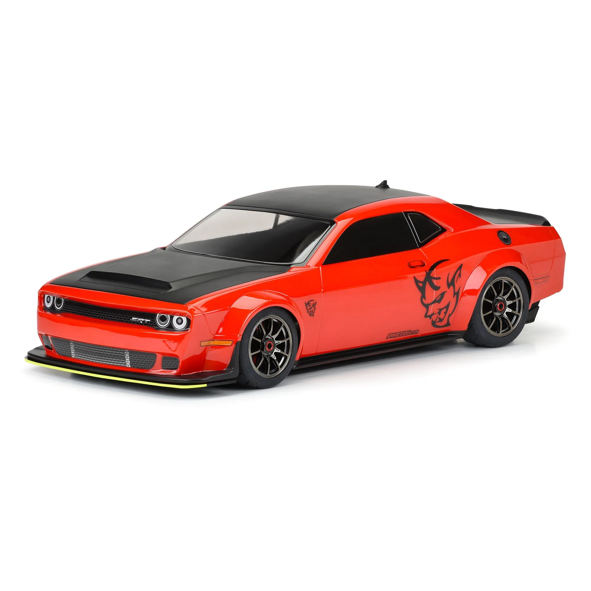 Dodge Challenger SRT Demon Clear Body for ARRMA Infraction