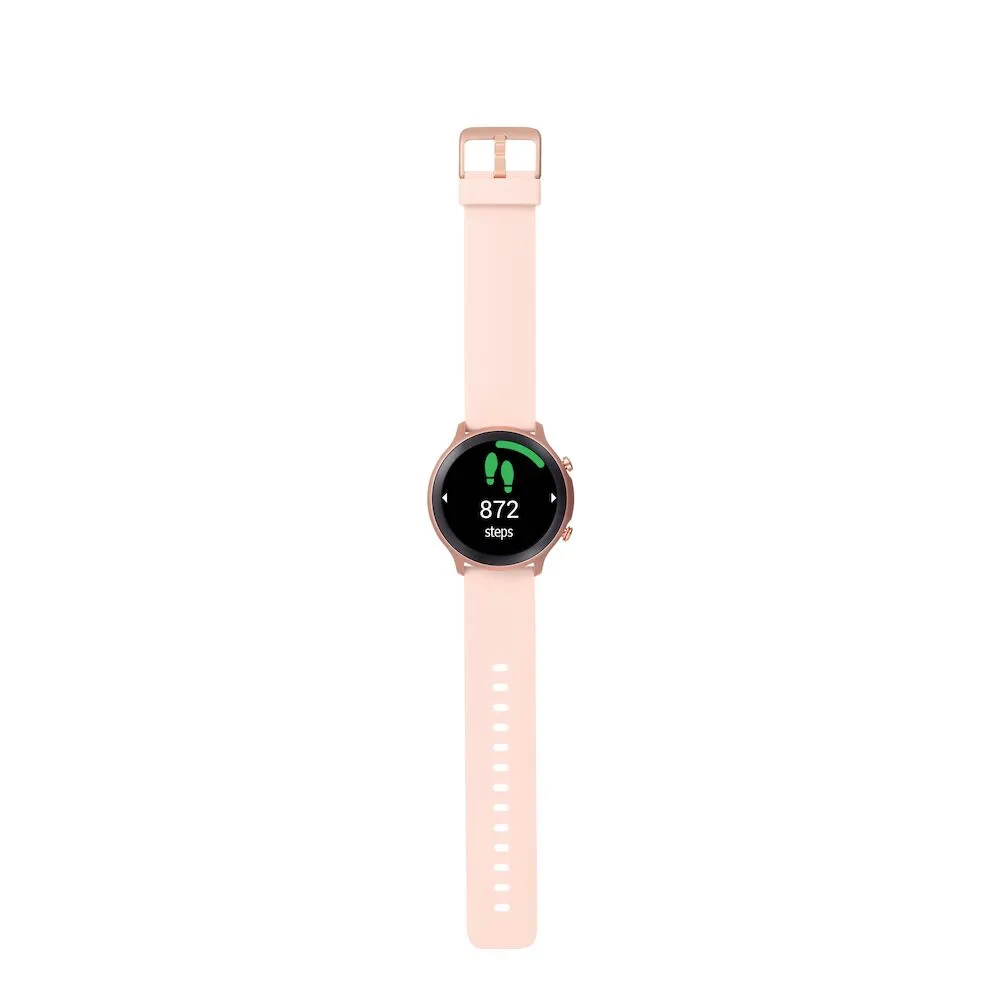 Doro 1.28" Bluetooth Smart Watch - Pink & White | 8370