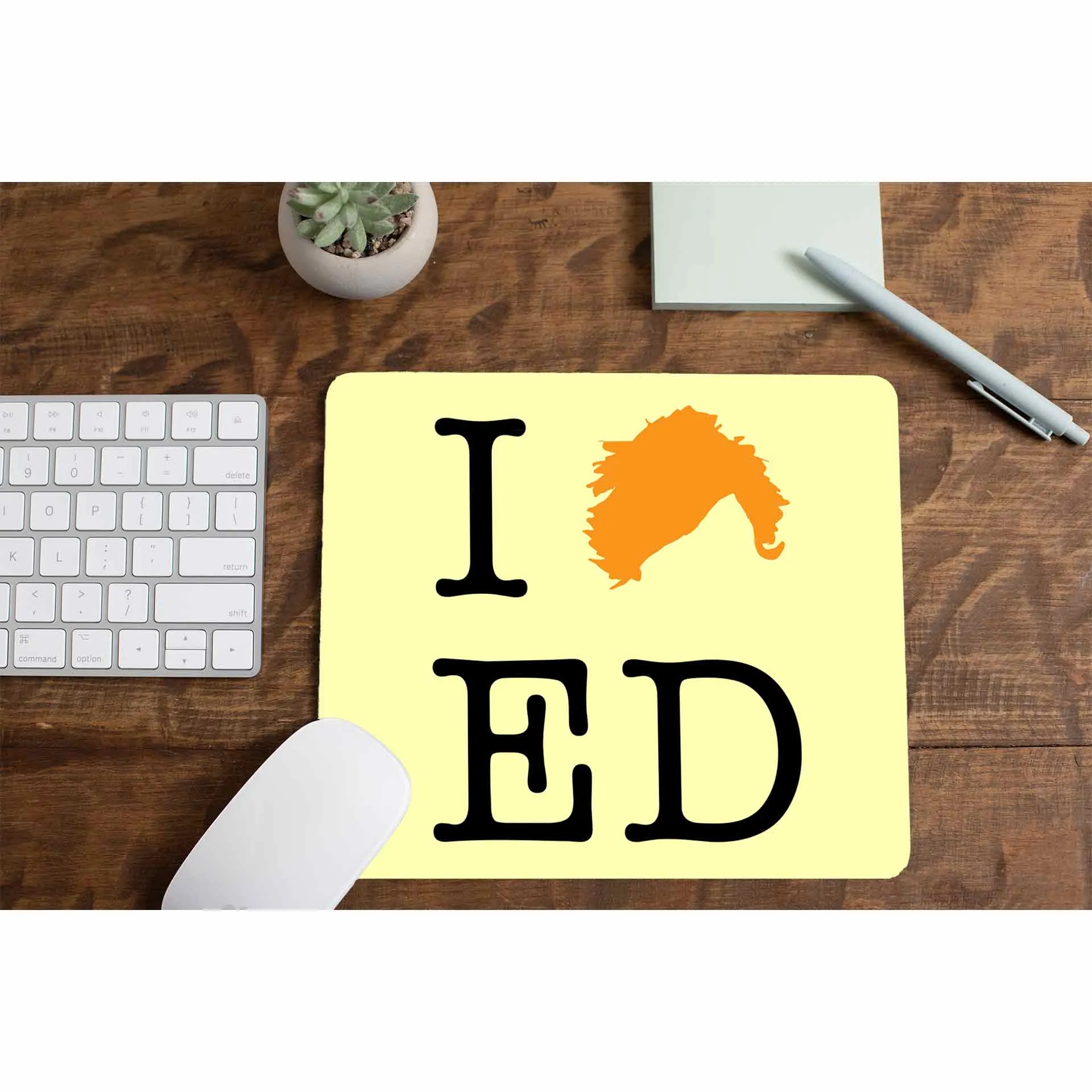 Ed Sheeran Mousepad - I Love Ed