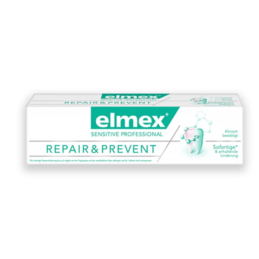 Elmex Sensitive Professional Repair & Prevent Toothpaste 75ml 12/Dozen