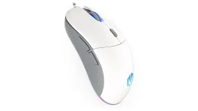 Endorfy Gem Plus Onyx White Mouse Right-Hand Usb Type-C Optical 19000 Dpi