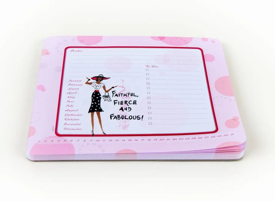 Faithful, Fierce and Fabulous Mouse Pad