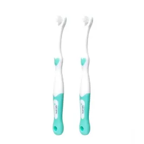 FirstBrush™ Baby Toothbrush Double Pack - Teal