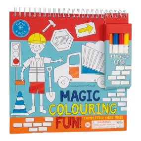 Floss & Rock Magic Colouring Fun – Construction