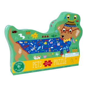 Floss & Rock Pets Shaped Puzzle – 20 Piece