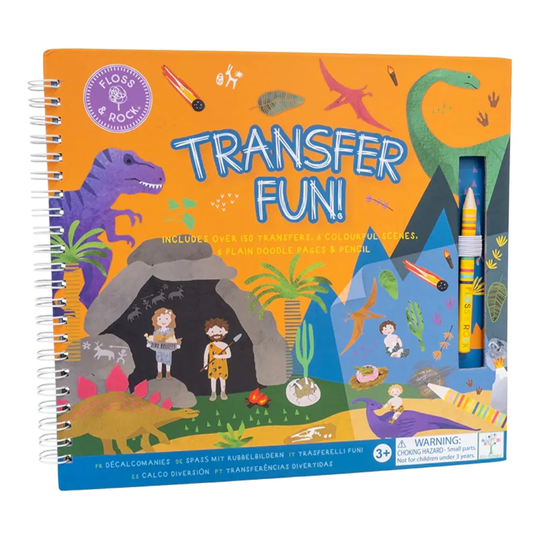 Floss & Rock Transfer Fun – Dinosaur