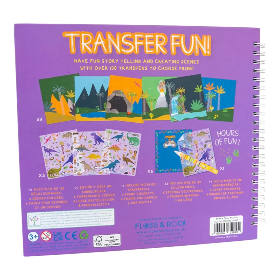 Floss & Rock Transfer Fun – Dinosaur