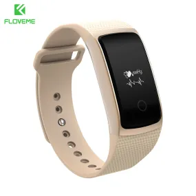 FLOVEME Sport Wristband Bluetooth 4.0 Smart Watch For Android iOS Sleep Monitor Bracelet Clock