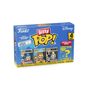 Funko Bitty Pop – Disney - Sorcerer Mickey & Friends (4 Pack)