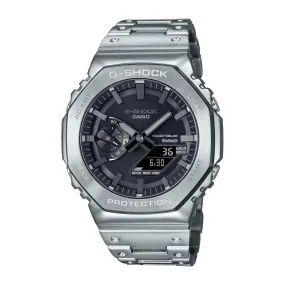 G-Shock Full Metal 2100 Series Bluetooth Connected Solar Powered. GMB2100D-1A. Comes with Free G-Shock Organizer Bag.