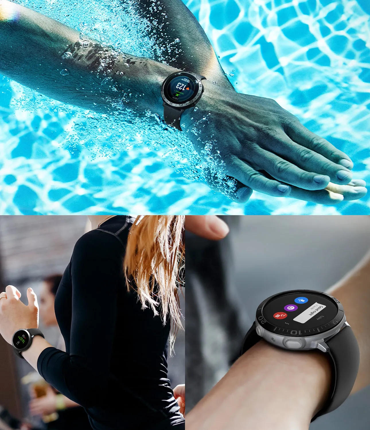 Galaxy Watch Active 2 44mm | Air Sports Black   Bezel Styling