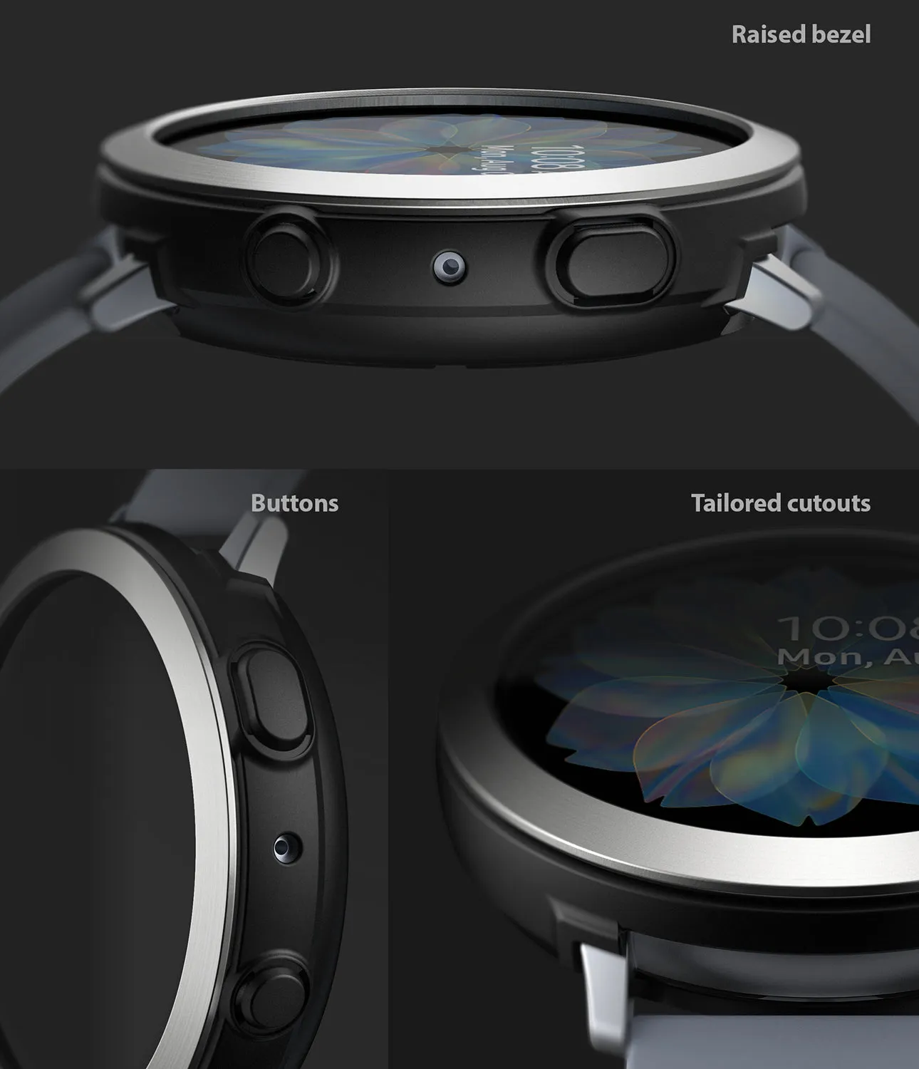 Galaxy Watch Active 2 44mm | Air Sports Black   Bezel Styling