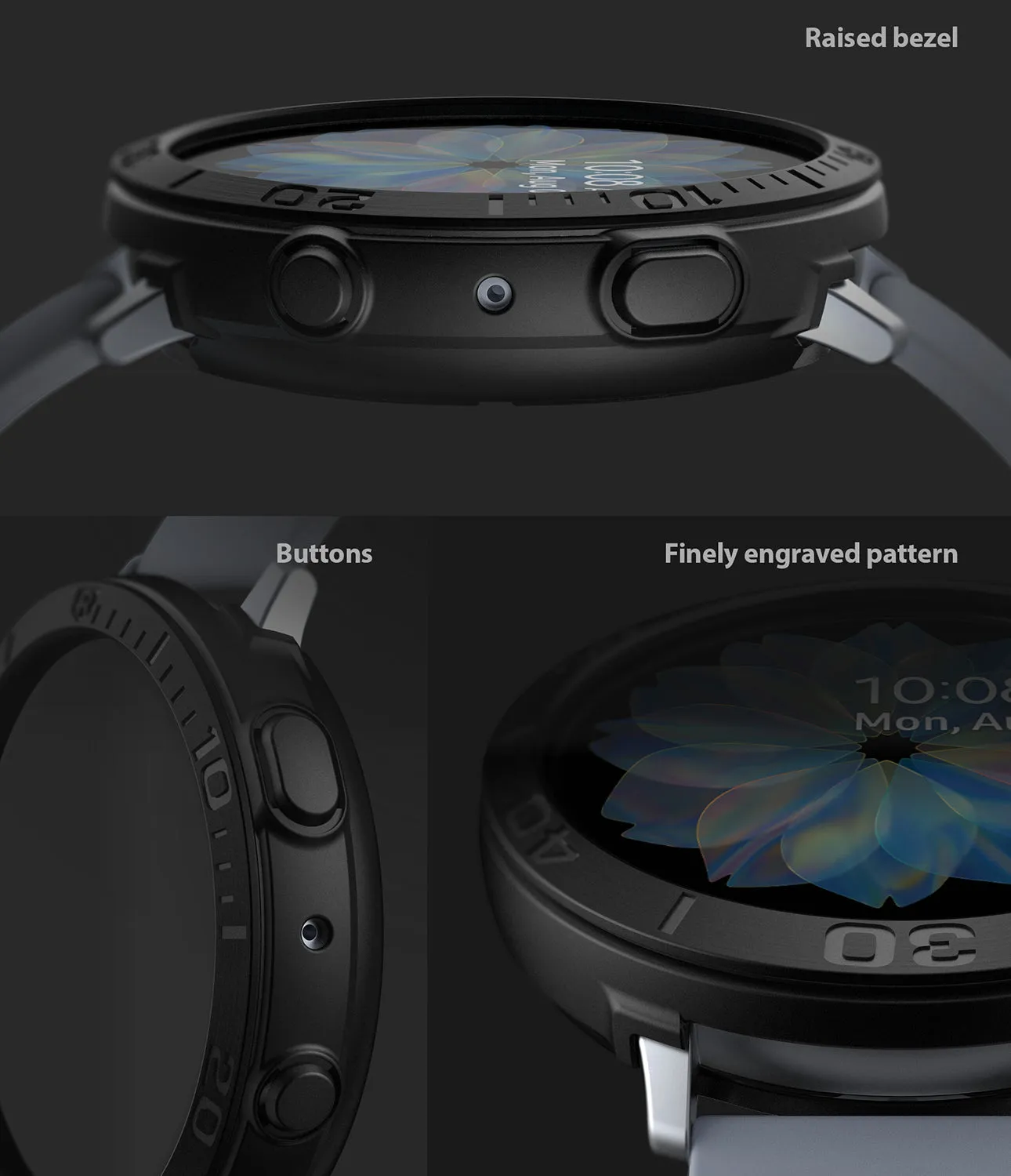 Galaxy Watch Active 2 44mm | Air Sports Black   Bezel Styling