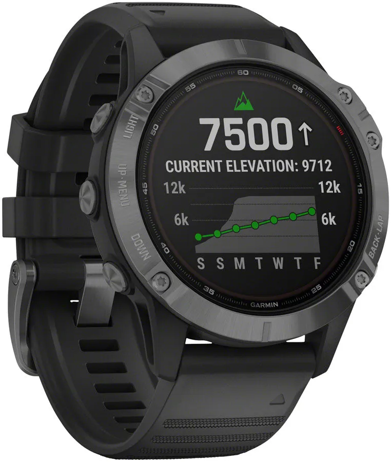 Garmin Fenix 6 Pro Solar GPS Watch