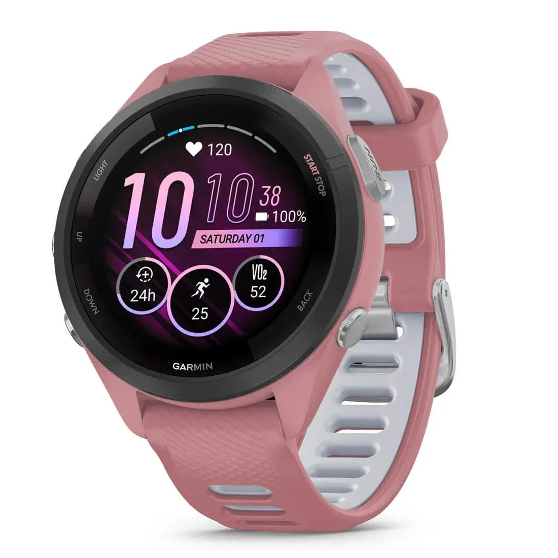 Garmin Forerunner® 265S Music Smartwatch - Pink