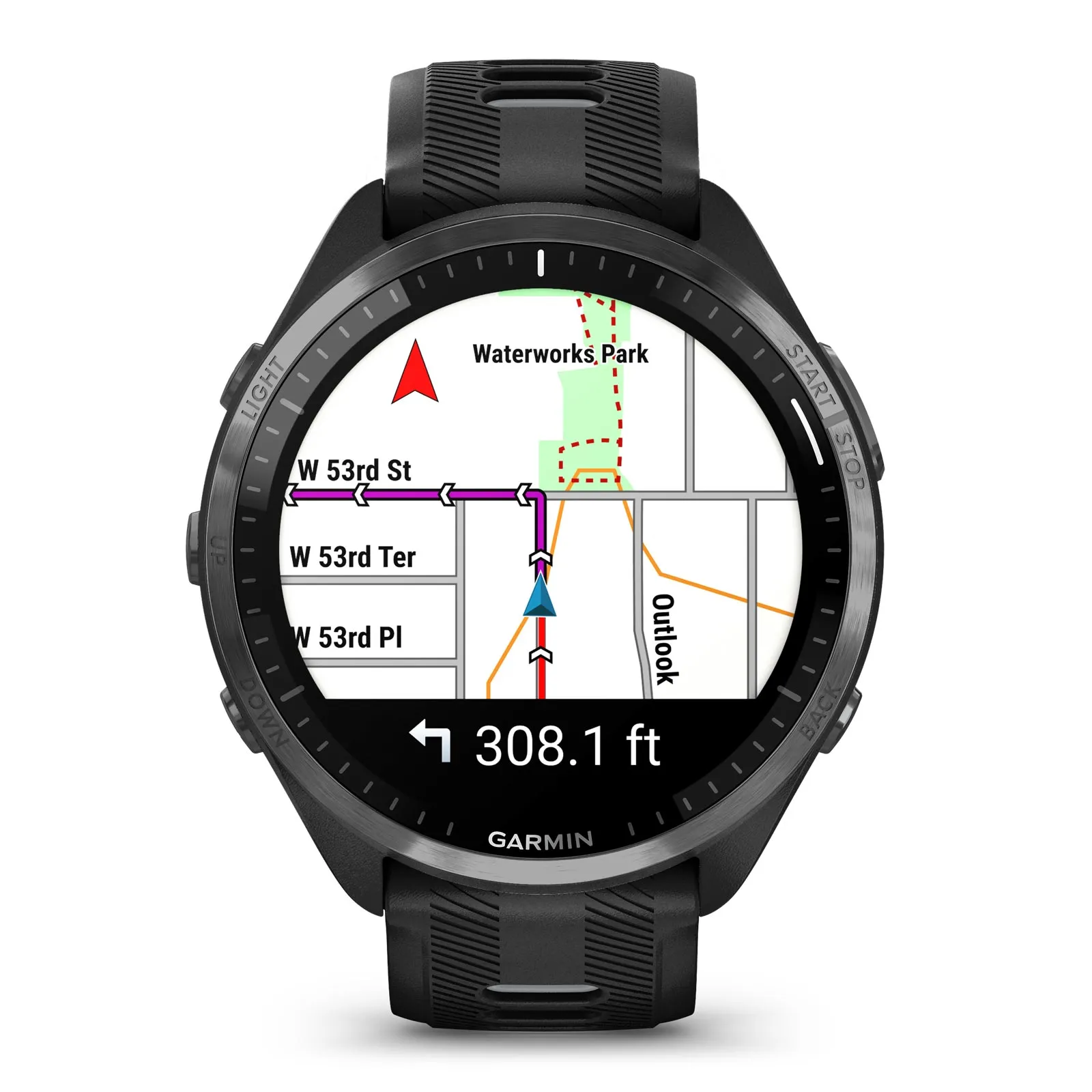 Garmin Forerunner® 965 Smartwatch - Black