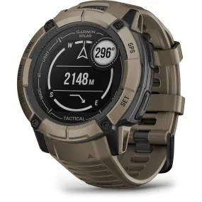 Garmin Instinct 2X Solar Sports Watch (Tactical Edition Coyote Tan)