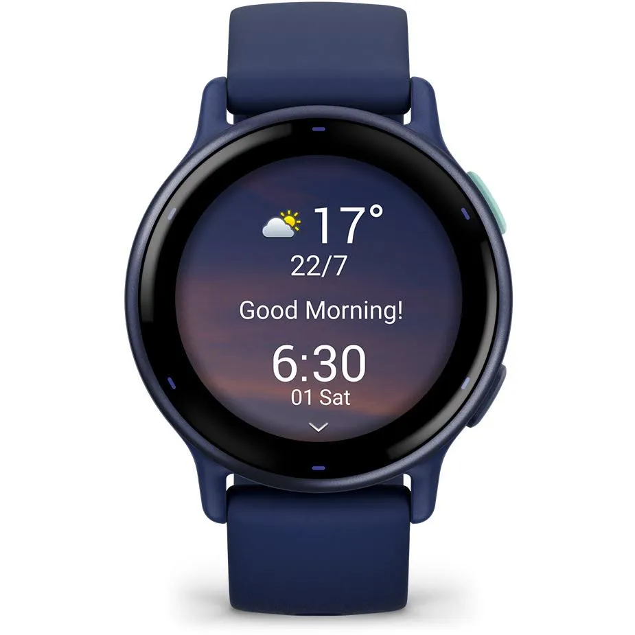 Garmin VivoActive 5 Smart Watch (Blue/Blue Metallic)