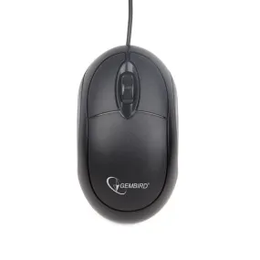 Gembird Mus-U-01 Mouse Ambidextrous Usb Type-A Optical 1000 Dpi