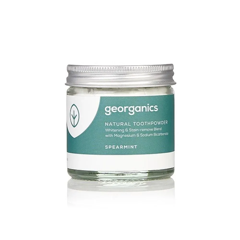 Georganics Natural Whitening Toothpowder - Spearmint