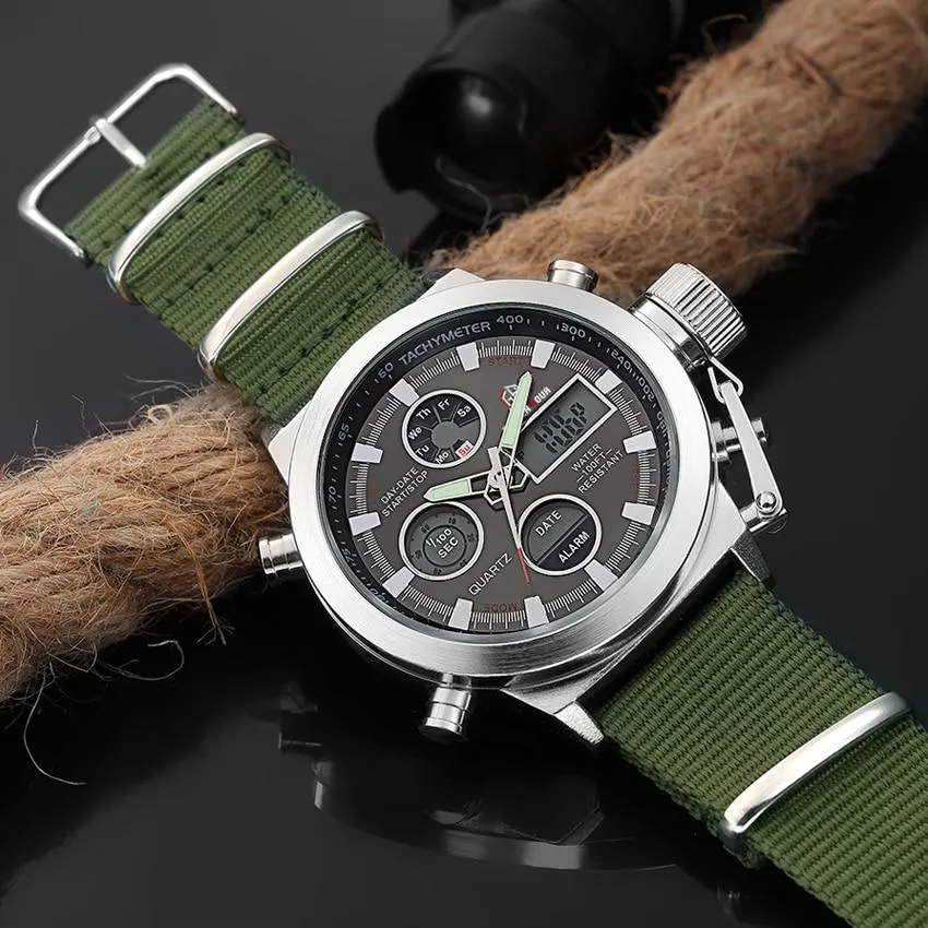 GH™ Men's Military Sports Retro Watch