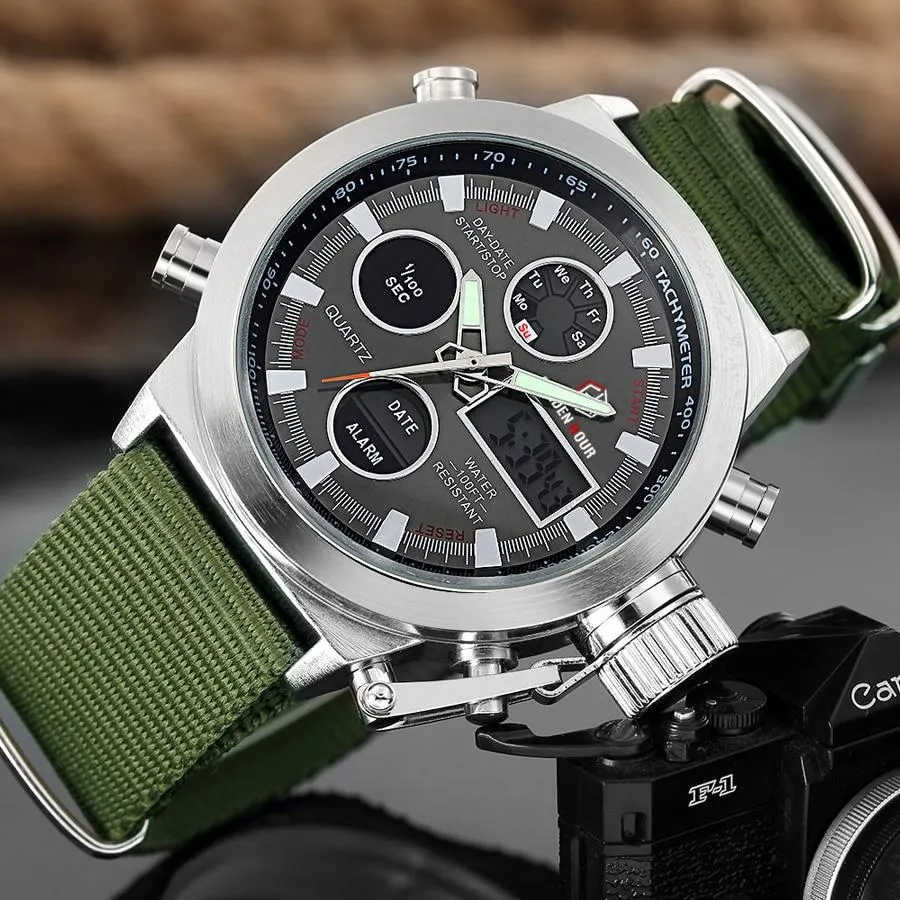 GH™ Men's Military Sports Retro Watch