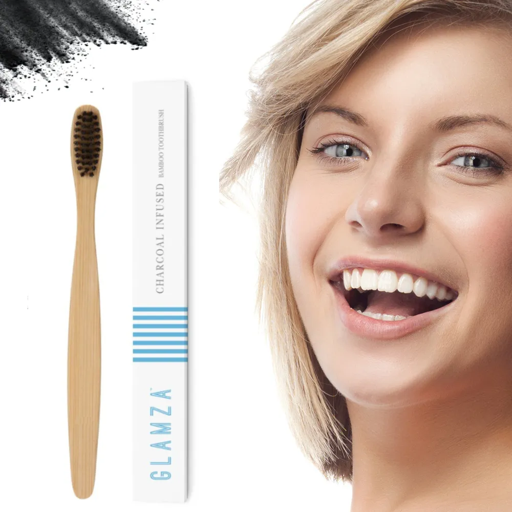 Glamza Bamboo Charcoal Toothbrush